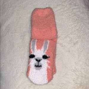 Fuzzy Llama Socks